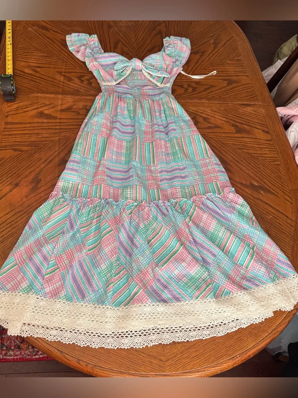 LoveShackFancy Emeka dress In Candyland Multi